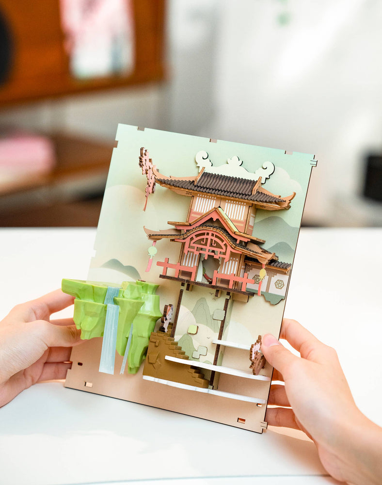 Book Nook Kit - Falling Sakura