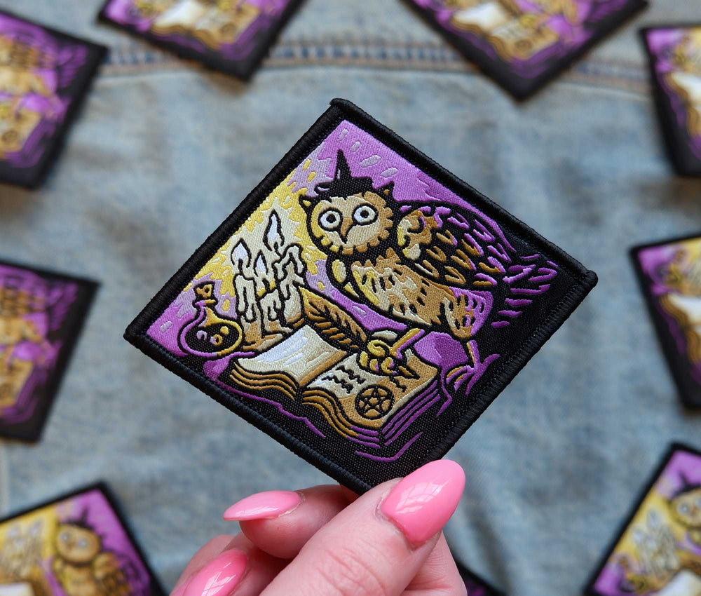 Owlchemist - Embroidered Patch