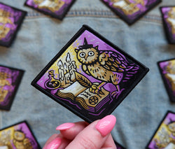 Owlchemist - Embroidered Patch