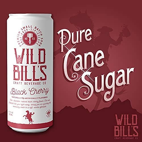 Cane Sugar Craft Soda - Black Cherry