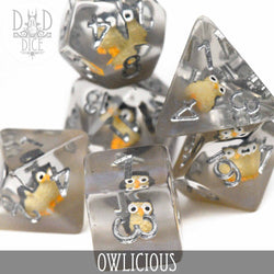 RPG Dice Set - Owlicious
