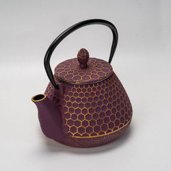 Tea Kettle - Purple Honeycomb