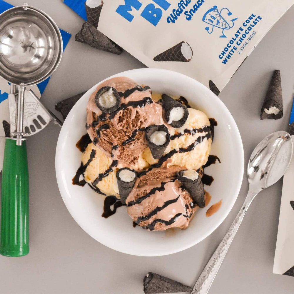 Muddy Bites - Cookies 'n Cream Waffle Cone Snacks