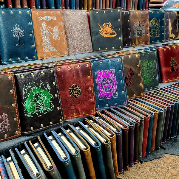 Grimbeard Leather: Leather Adventure Journal - Pocket (A6)