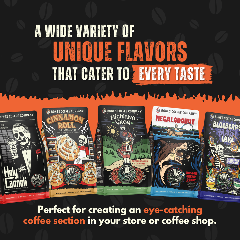 Flavored Ground Coffee - Frosted Pumpkin Roll