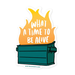 Vinyl Sticker - Dumpster Fire