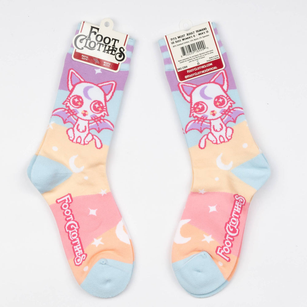Crew Socks - Mystic Kitty