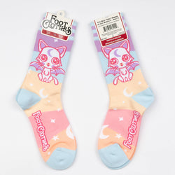 Crew Socks - Mystic Kitty