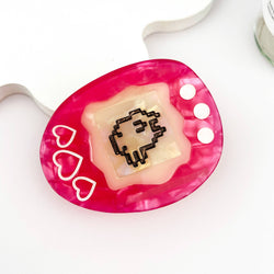 Hair Clip - Beige Game Egg