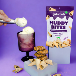 Muddy Bites - Coconut Caramel Waffle Cone Snacks