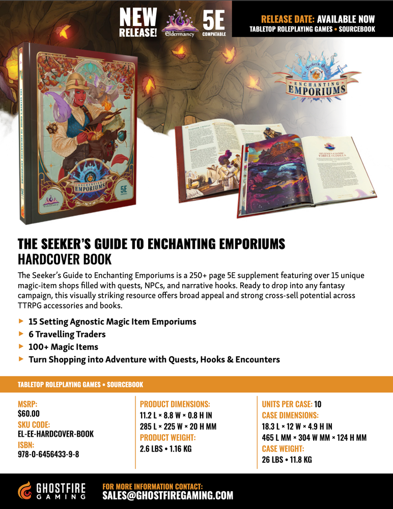The Seeker's Guide to Enchanting Emporiums (5E)