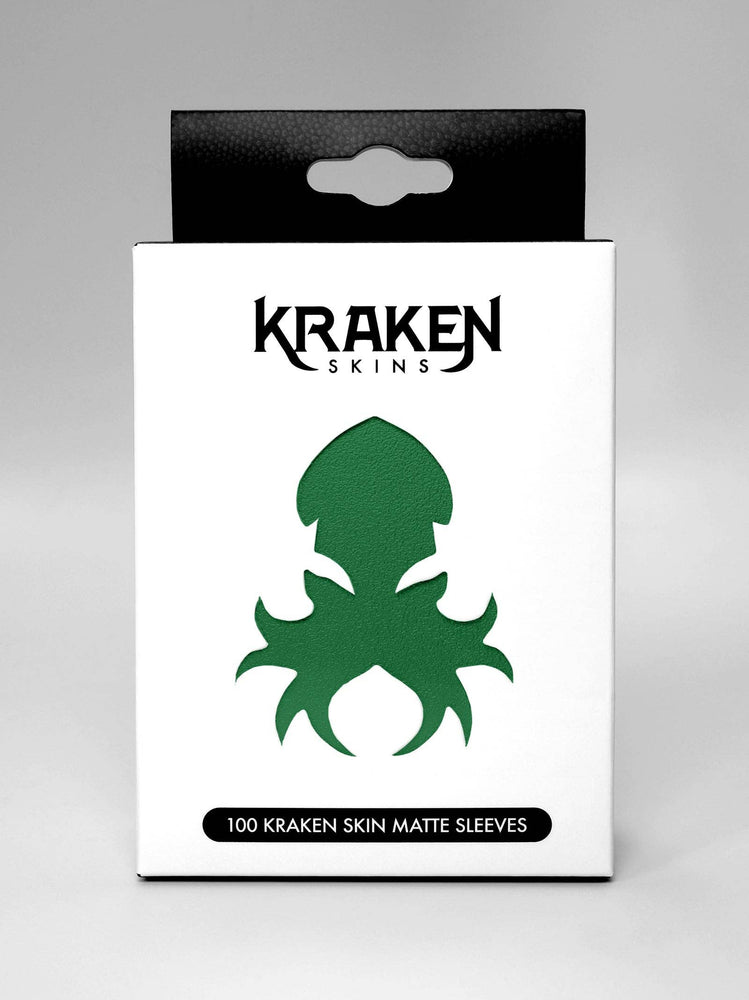 Kraken Skin Sleeves - Forest Green Matte