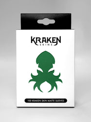 Kraken Skin Sleeves - Forest Green Matte