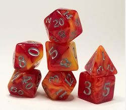 Scented RPG Dice - Fireball Char