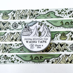 Washi Tape - Fantasy Adventure Map