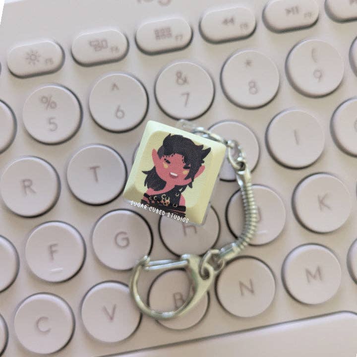 Fidget Keycap Keychain - Karlach