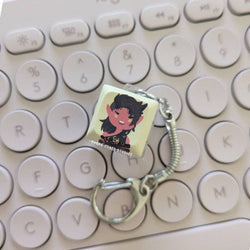 Fidget Keycap Keychain - Karlach