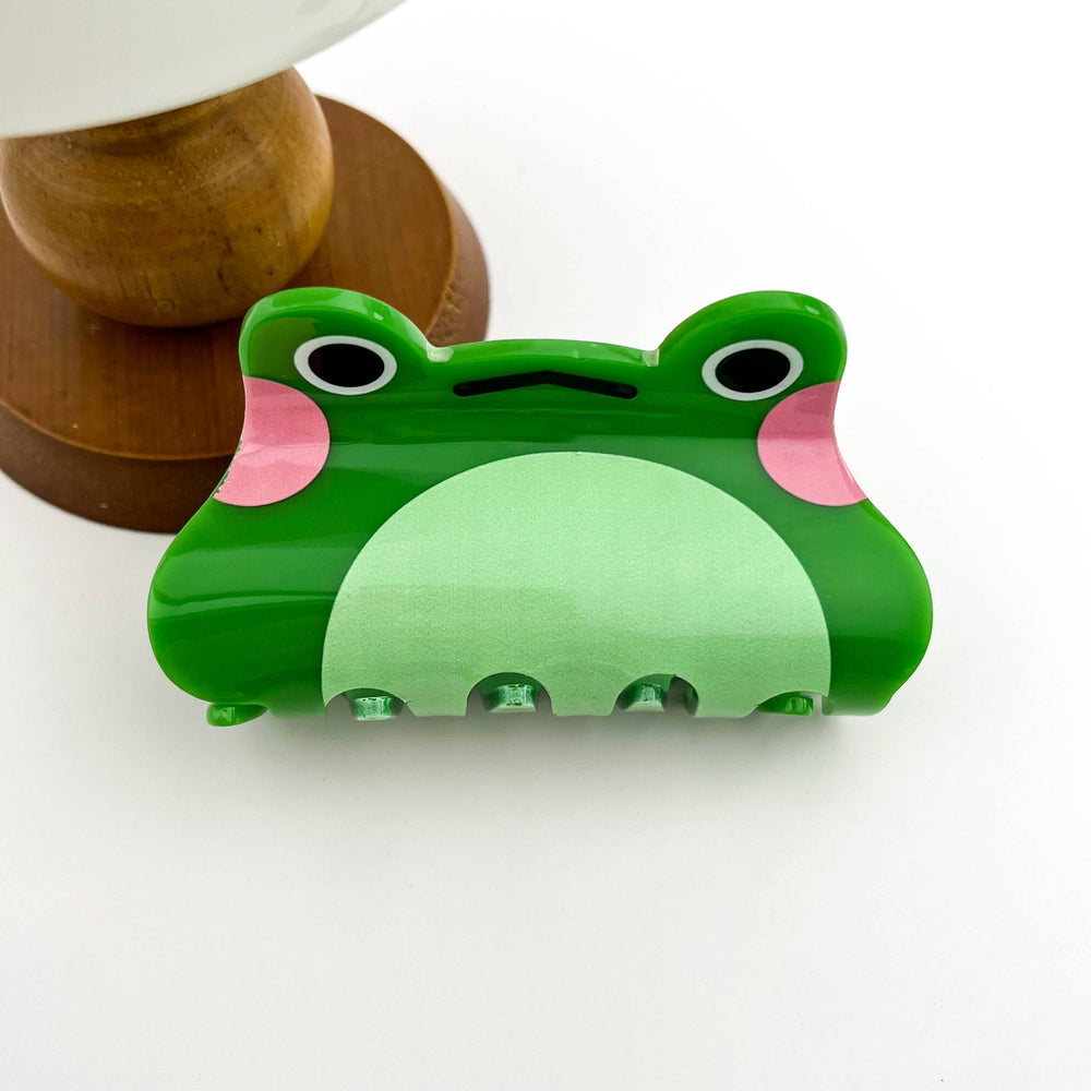 Hair Clip - Cartoon Frog