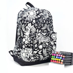 Color Your Own - Backpack (Retro Tech)