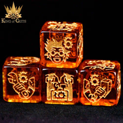 King of Crits Dice Set - Ancient Artificer (11-Piece)
