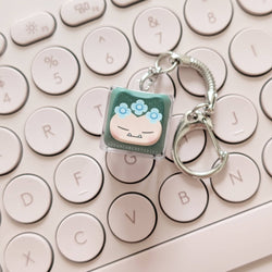 Fidget Keycap Keychain - Mossy Giant