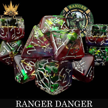 King of Crits Dice Set - Ranger Danger (11-Piece)