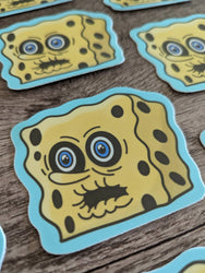 Vinyl Sticker - Water Spongebob Squarepants