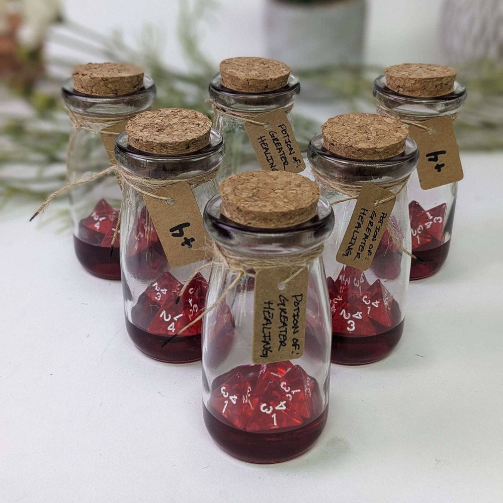 D&D healing potions - Variety Pack: 6-Greater Healing