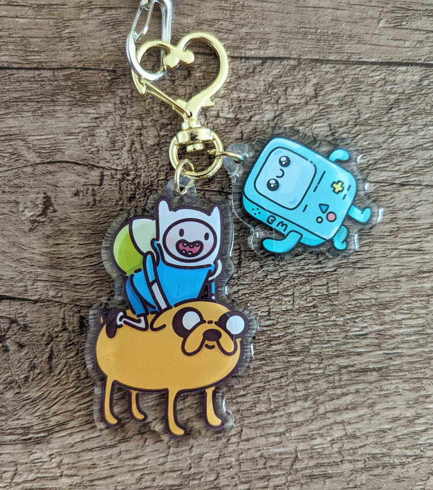 Adventure Time - Wristlet Lanyard Keychain Charms