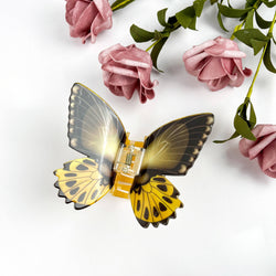 Hair Clip - Purple & Blue Butterfly