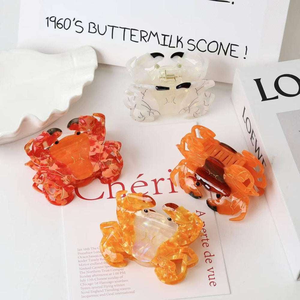 Hair Clip - Cute Crab