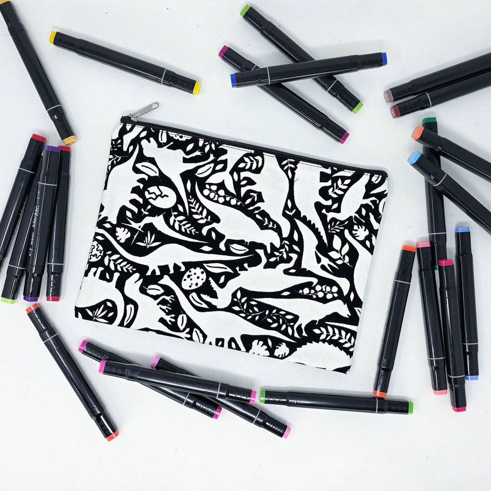 Color Your Own - Pencil Case (Mushroom 2)