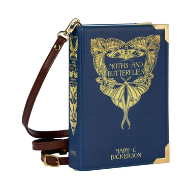 Crossbody Purse - Moths and Butterflies