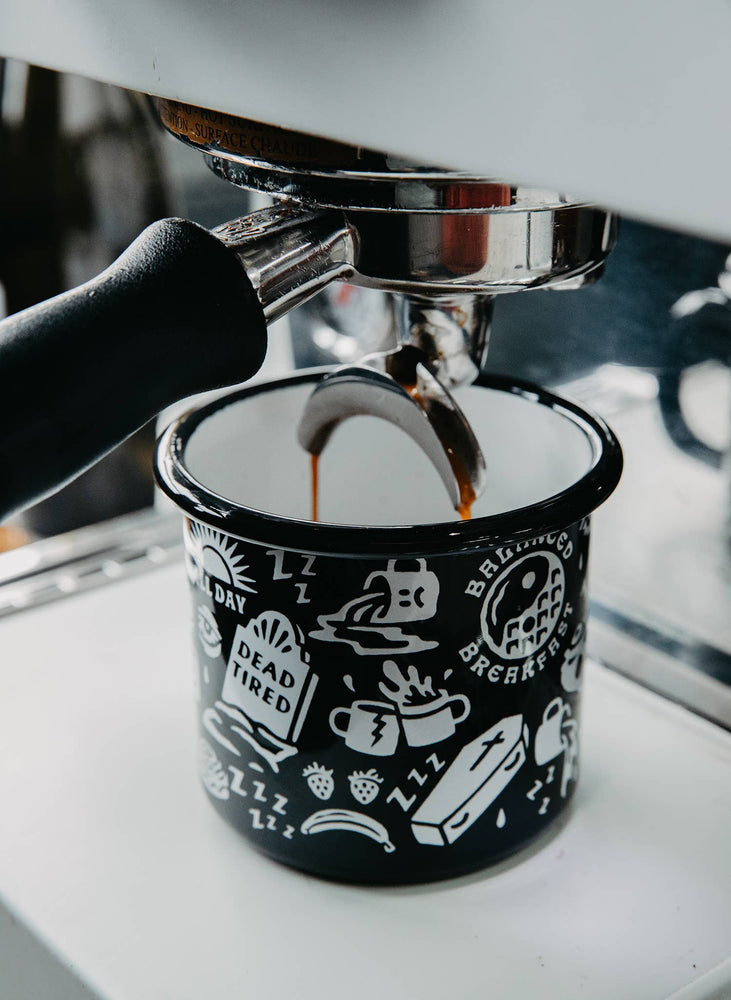 Enamel Mug - Dead Tired