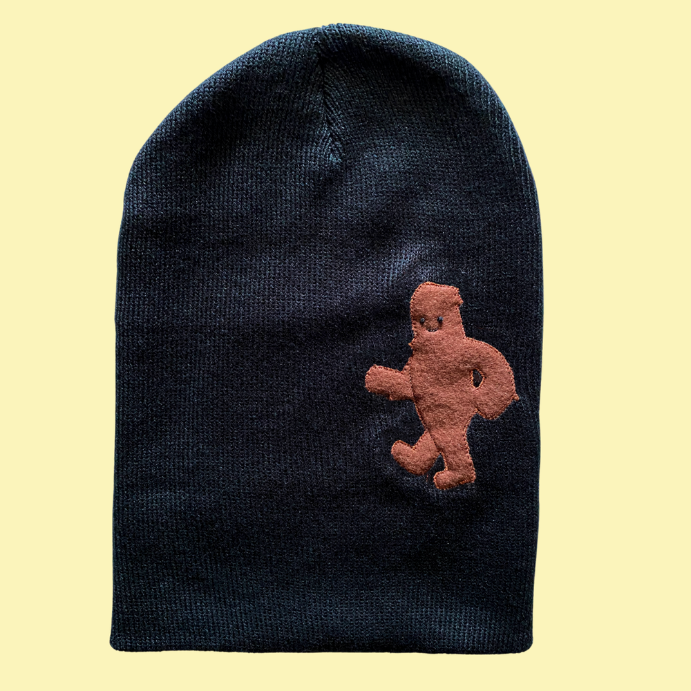 Bigfoot Monster Crytpid Winter Beanie Hat