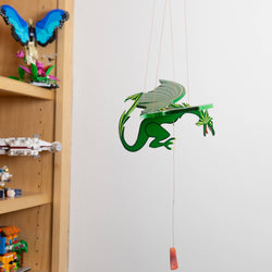 Flying Mobile - Green Dragon