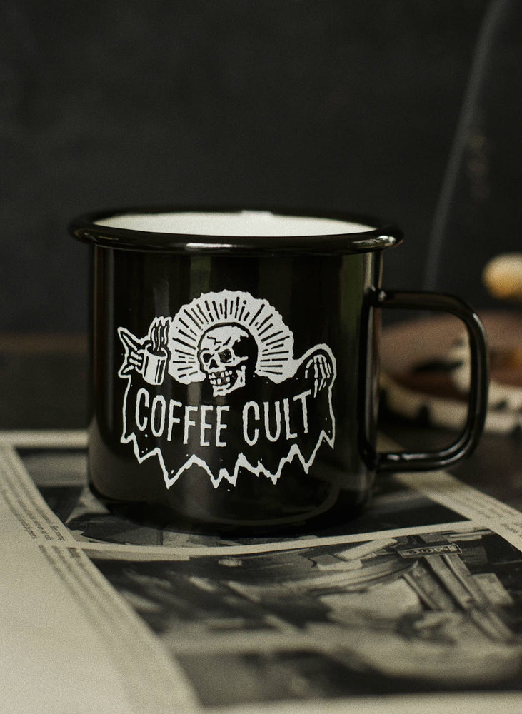 Enamel Mug - Coffee Cult