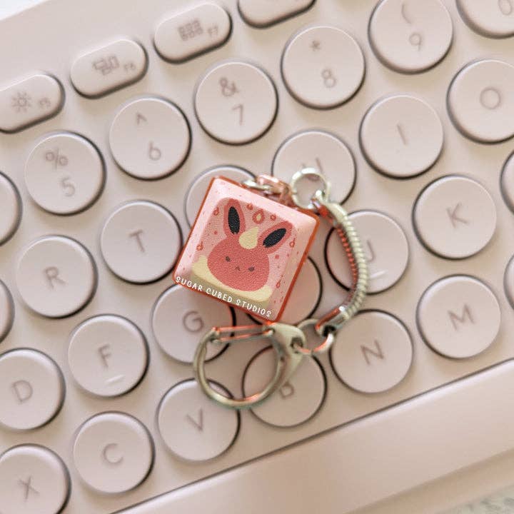 Fidget Keycap Keychain - Flare