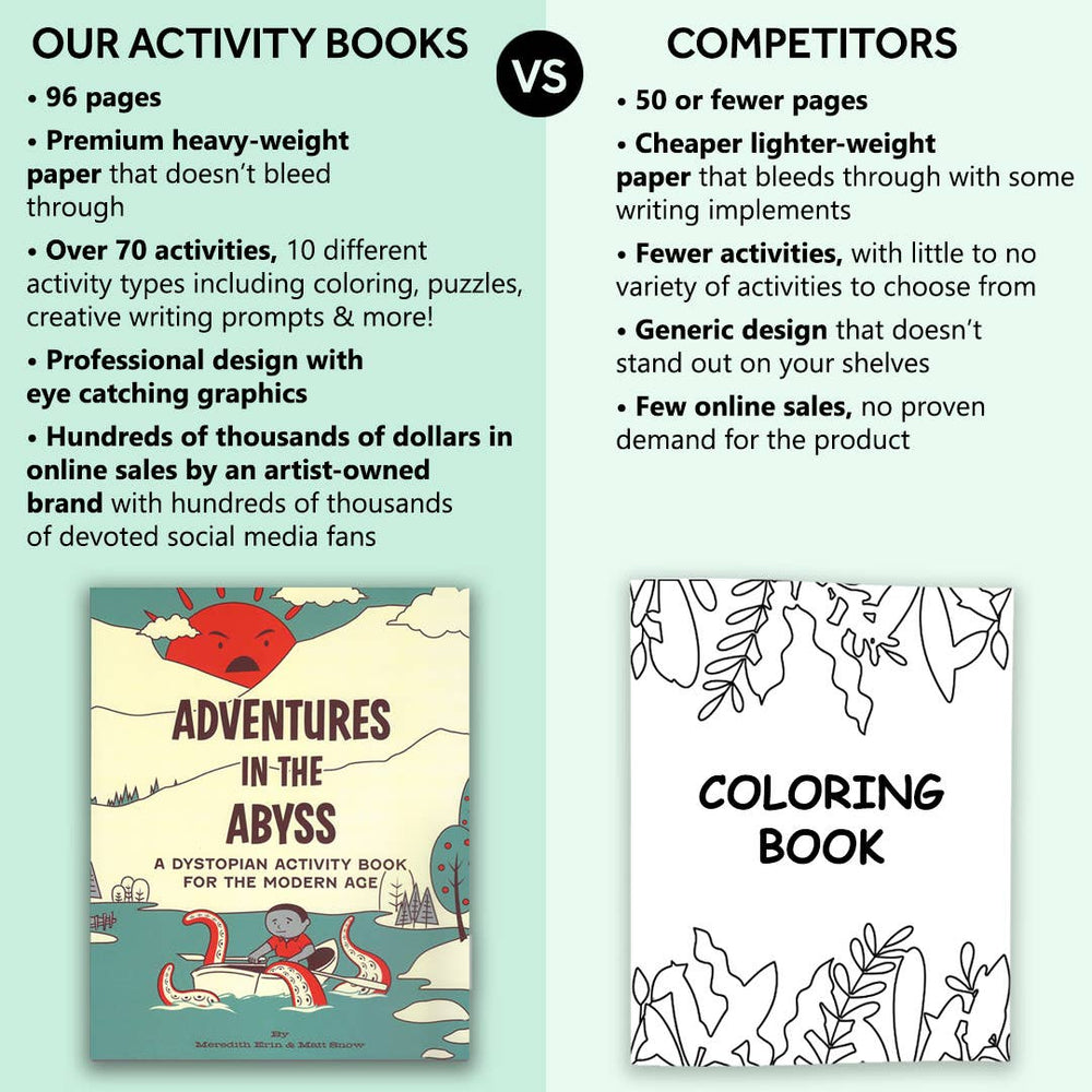 Adventures in the Abyss Activity Book