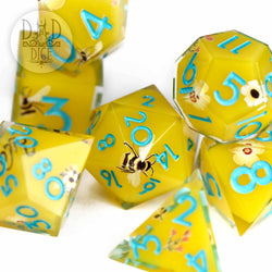 King of Crits Dice Set - Beekeeper