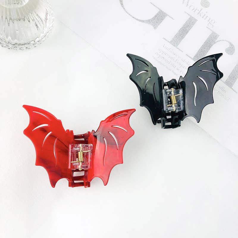 Hair Clip - Colorful Bat