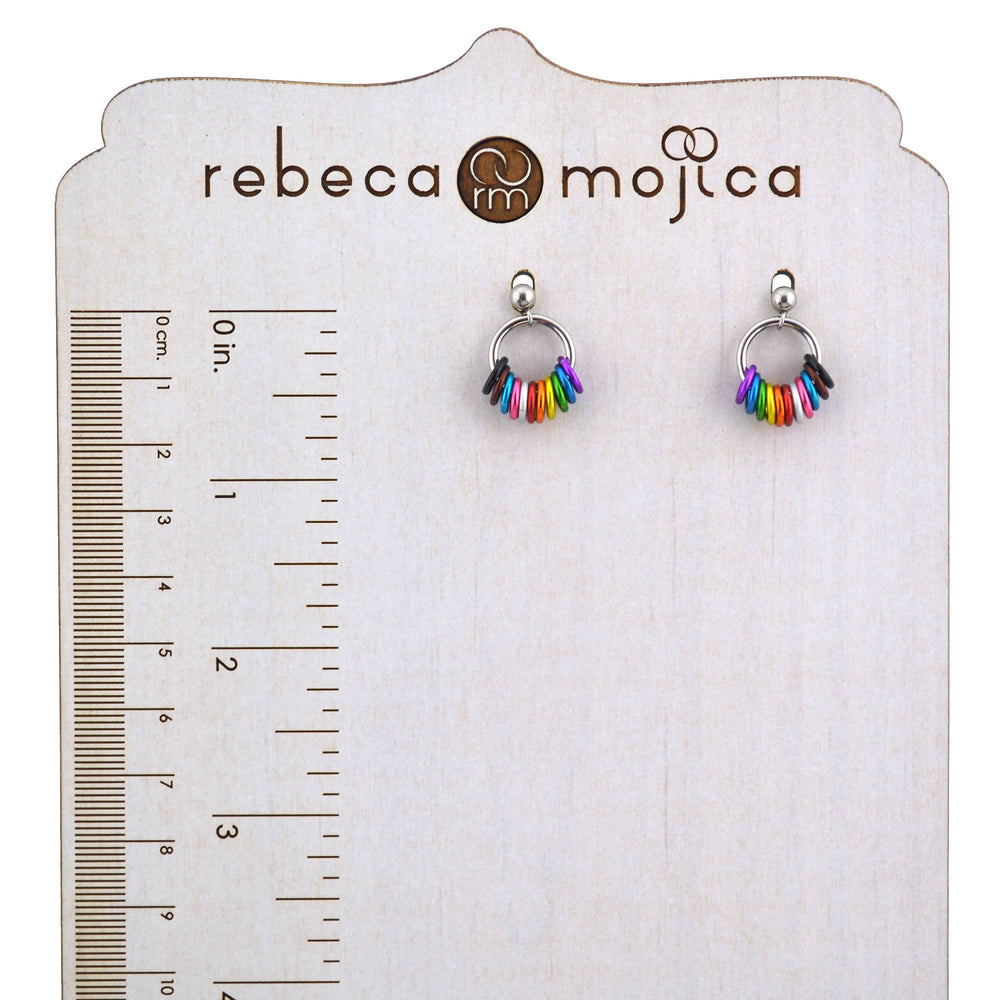 Pridemaille Tiny Hoop Earring - LGBTQ Progress