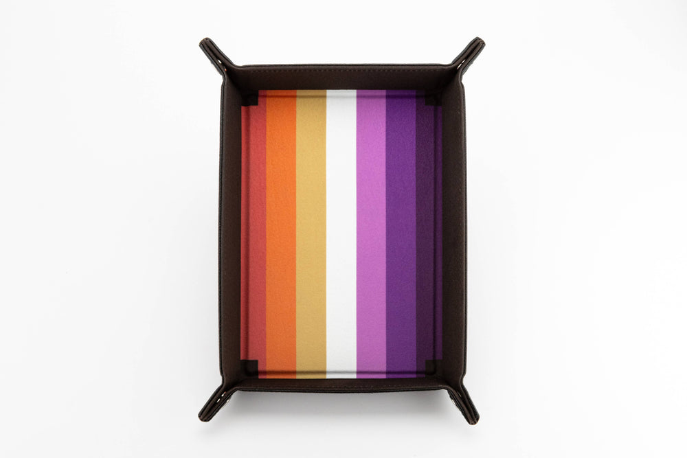 Dice Tray: Pride Flag - Asexual