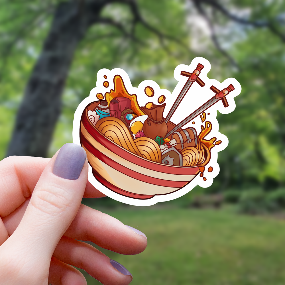 Vinyl Sticker - Adventure Ramen