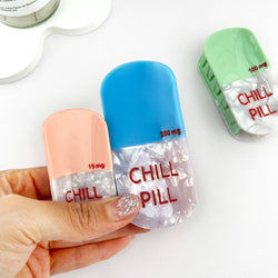 Hair Clip - Chill Pill Pink