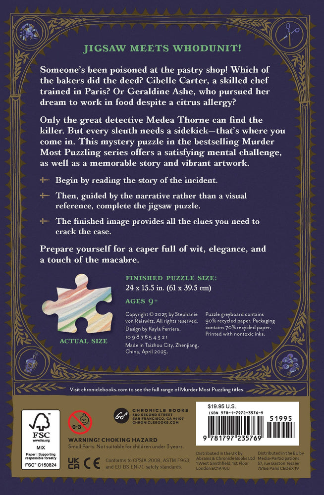 Puzzle - Murder Most Puzzling: Poisoned Patisserie