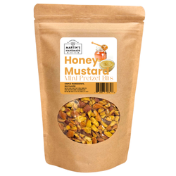 Handmade Pretzel Bits - Honey Mustard