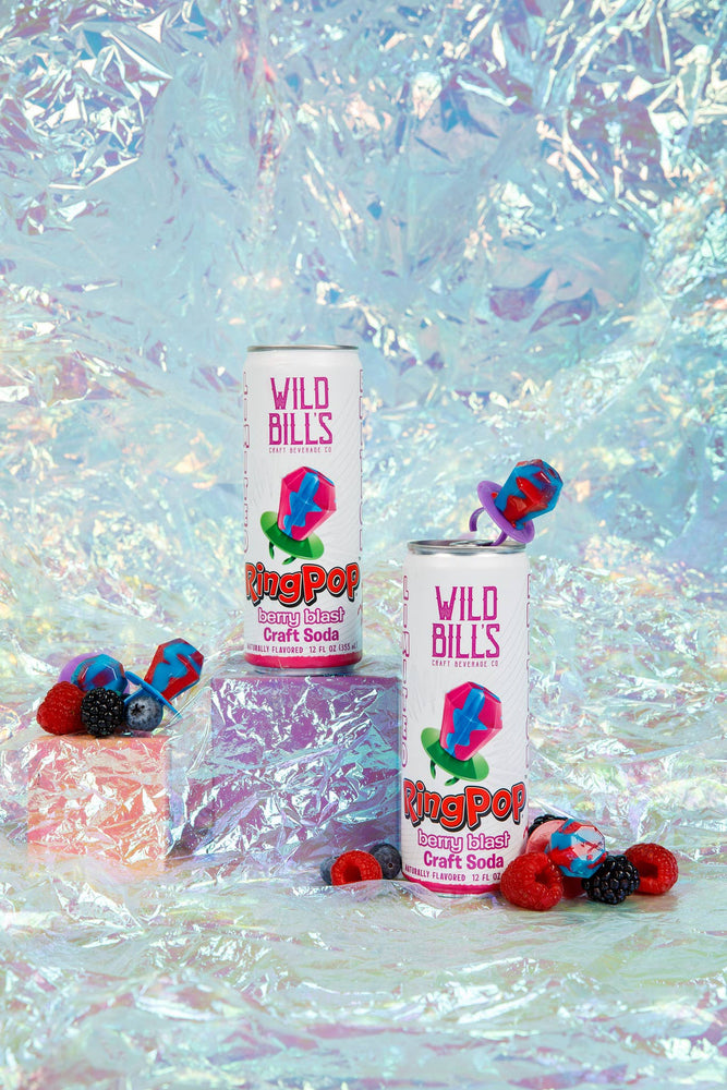 Cane Sugar Craft Soda - Berry Blast Ring Pop
