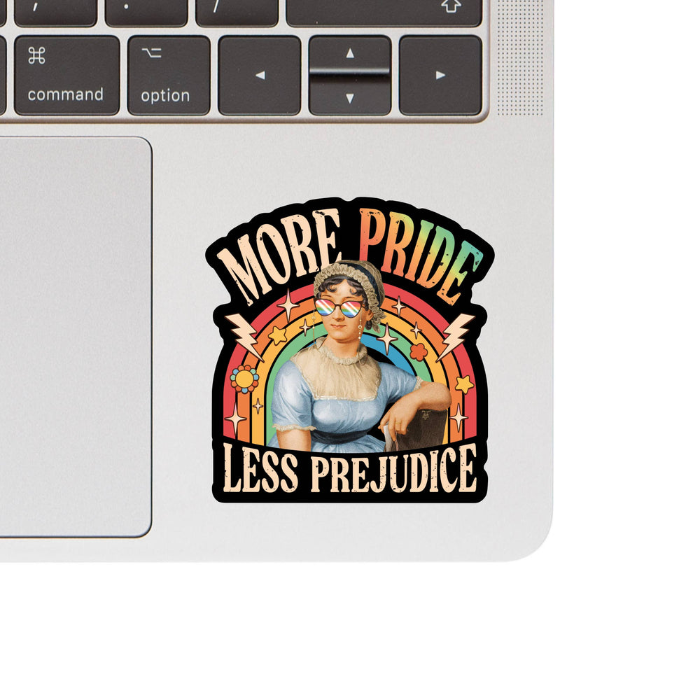 Vinyl Sticker - More Pride, Less Prejudice