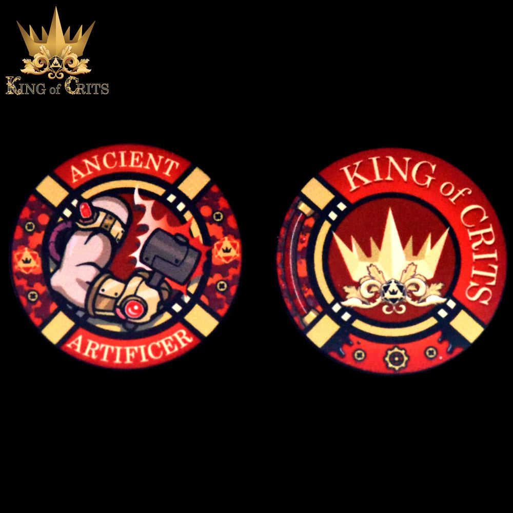 King of Crits Dice Set - Ancient Artificer (11-Piece)
